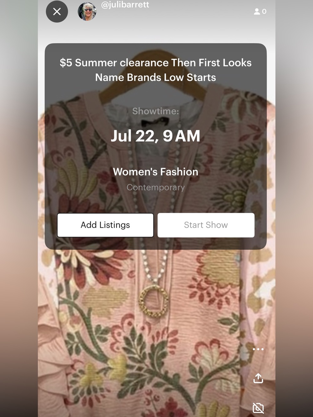 41-60 First Look EVERY Wednesday 9am cdt Name Brand Low Start